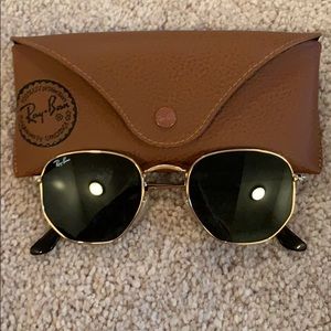 Ray-Ban Sunglasses HEXAGONAL FLAT LENSES